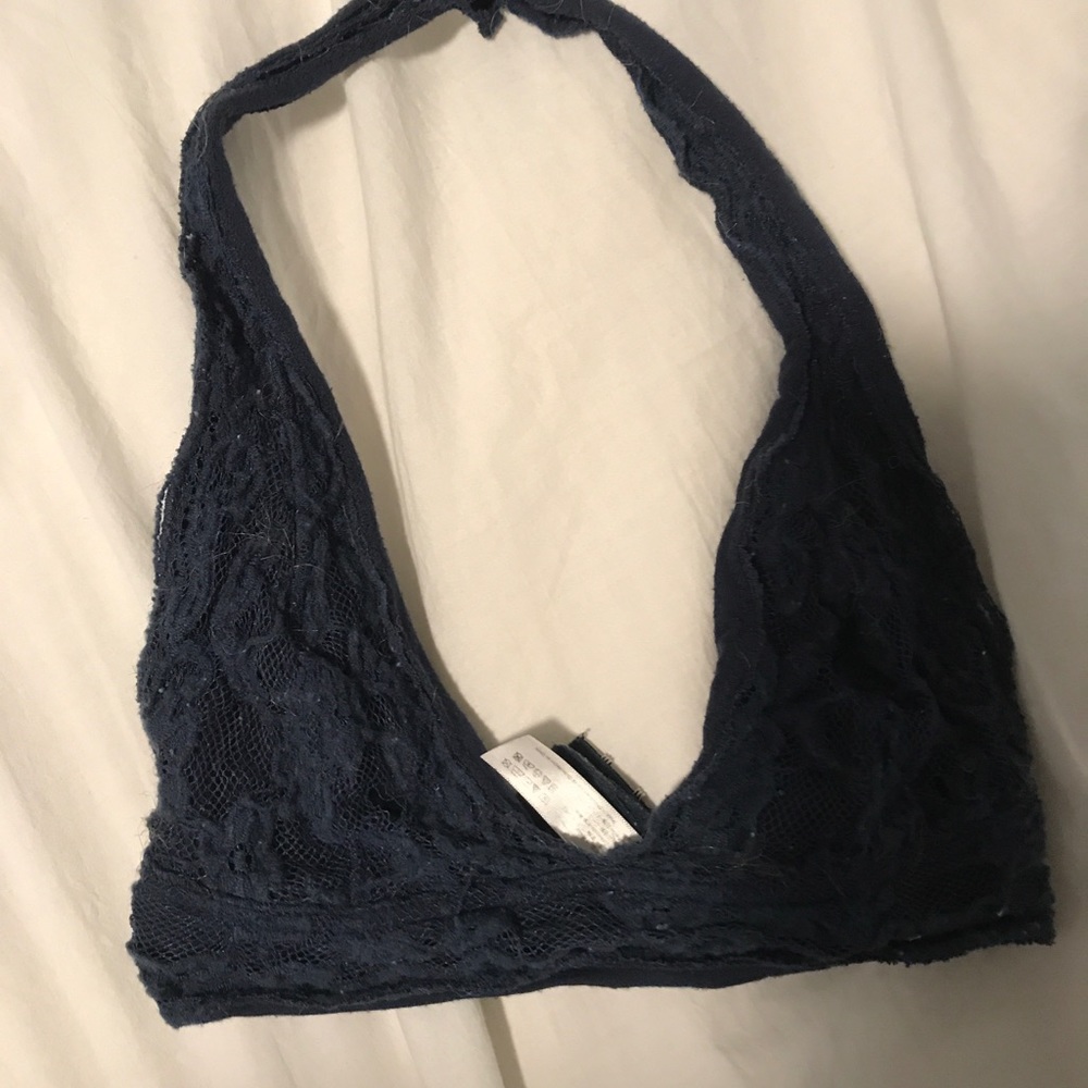 Urban Outfitters Navy Lace Bralette